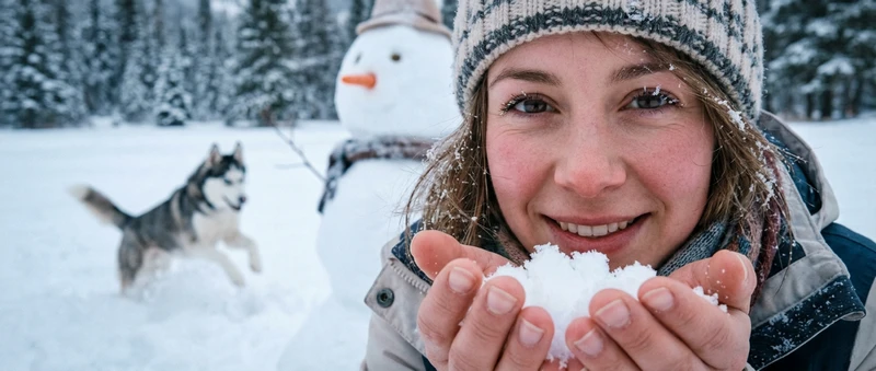snow captions for instagram for girl
