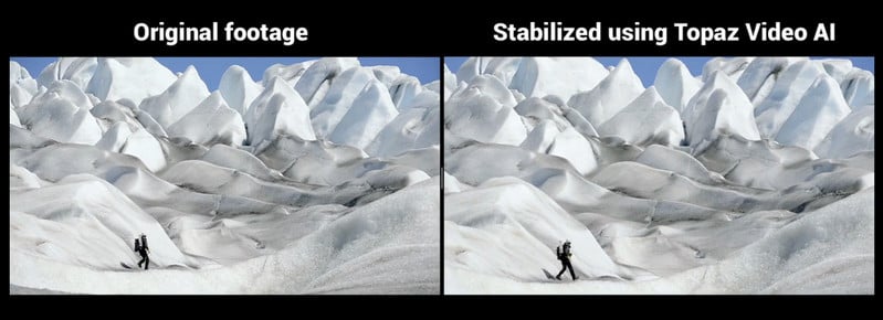 stabilize video with topaz video ai