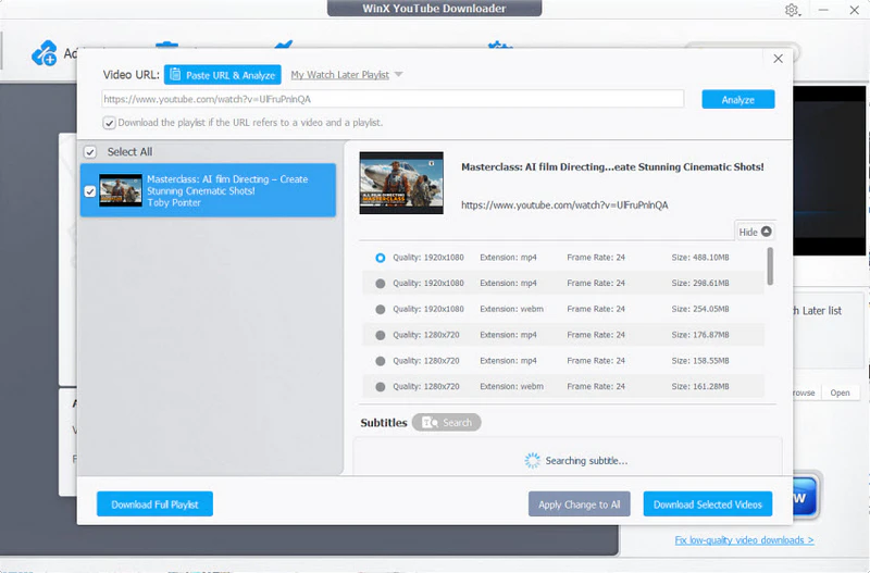 winx alternative to 4k video downloader