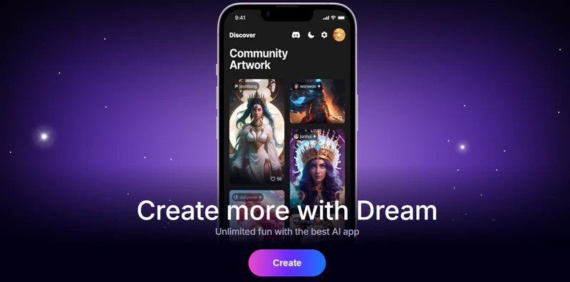 wombo dream ai image generator