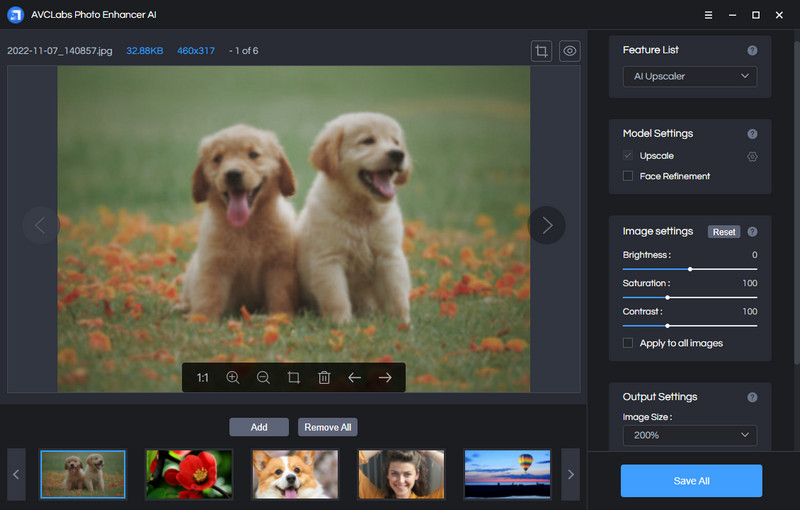 import blurry photos
