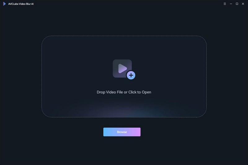 apply the AVCLabs Video Blur AI to blur faces in videos