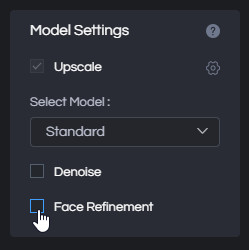 face refinement