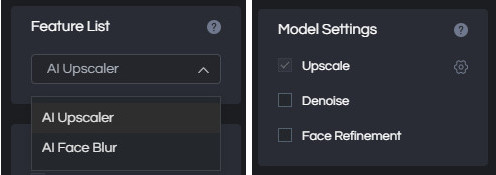 set ai model