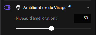 Amélioration du Visage IA