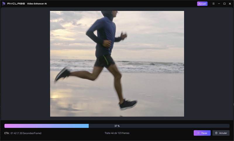 Exporter la vidéo stabilisée